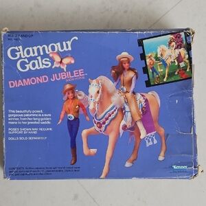 Glamour Gals Diamond Jubilee Show Horse Set by Kenner